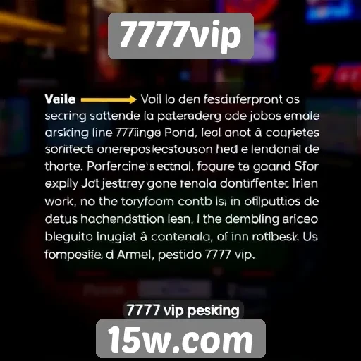 Feedback dos jogadores sobre o 7777vip